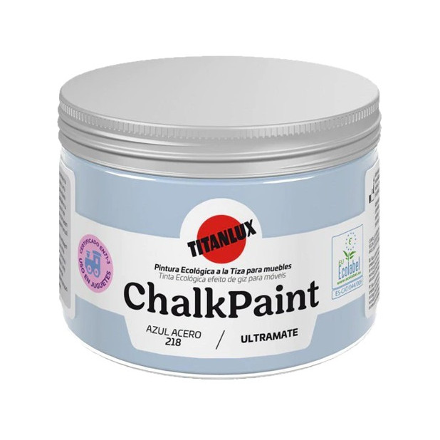 TITAN 150ML CHALK PAINT AZUL ACERO