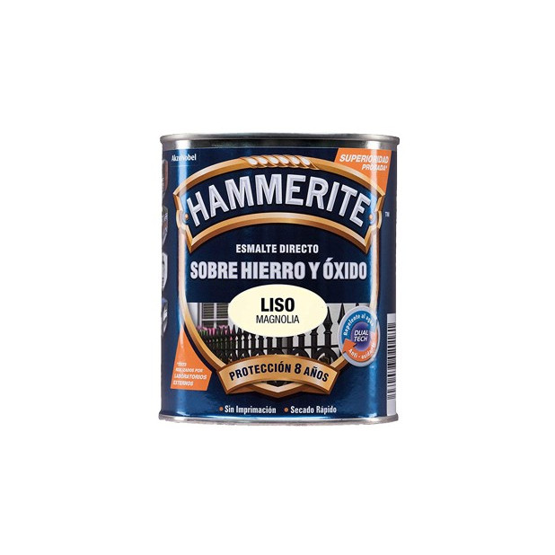 PINTURA HAMMERITE LISO MAGNOLIA 750ML.