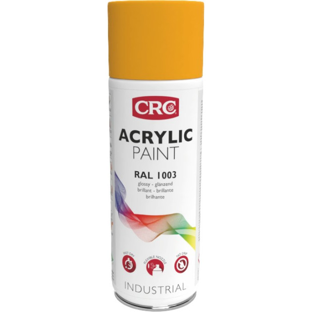 SPRAY ACRILICO AMARILLO SEÑAL RAL 1003 400ML