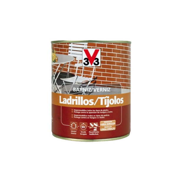 BARNIZ LADRILLO 750ML BRILLANTE