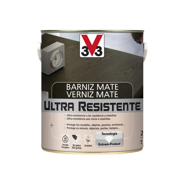 BARNIZ ULT. RESISTENTE 750ML. MATE