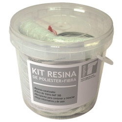 KIT RESINA+PEROXIDO+FIBRA