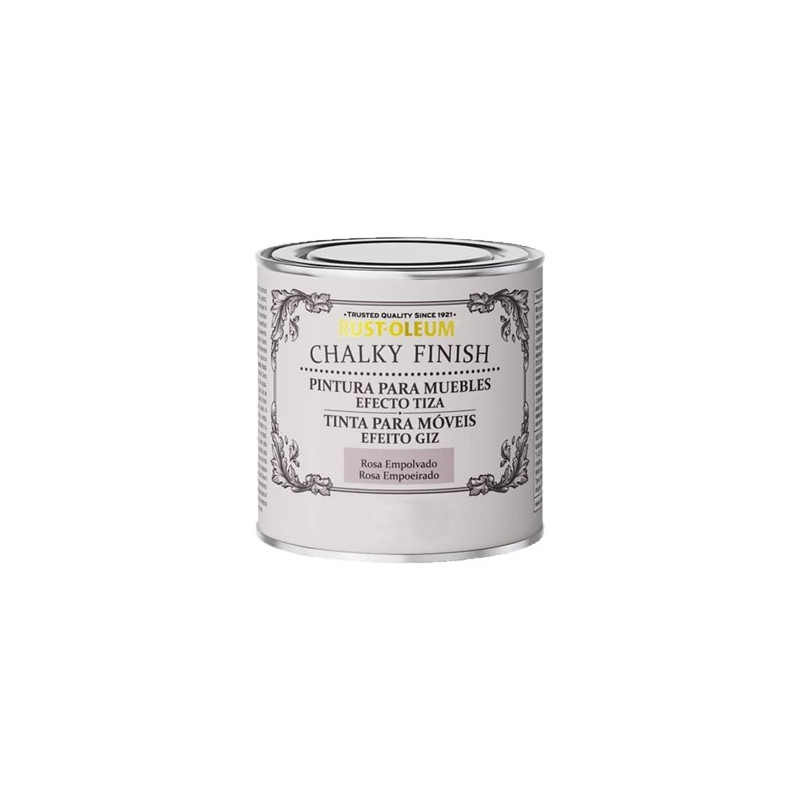 CHALKY MUEBLE ROSA EMPOLVADO 0,125L