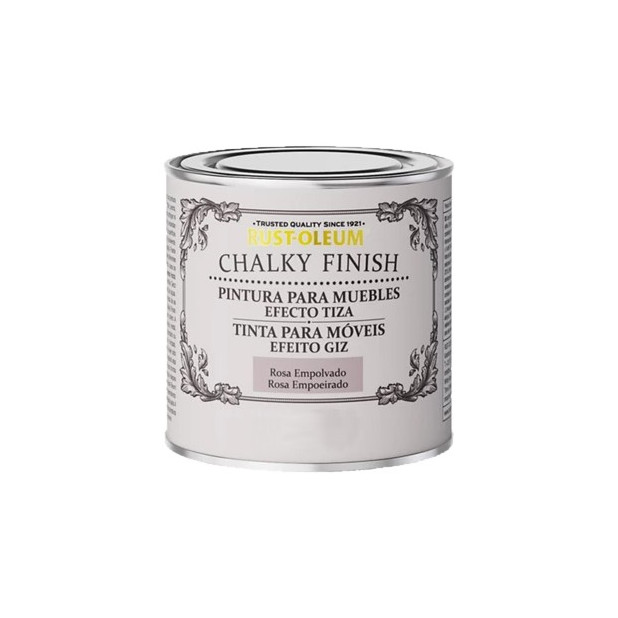 CHALKY MUEBLE ROSA EMPOLVADO 0,125L