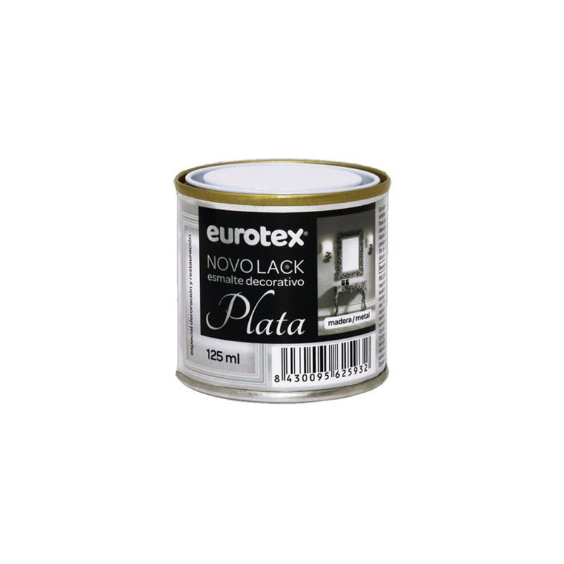 NOVOLACK ESMALTE SINTETICO PLATA 125ML