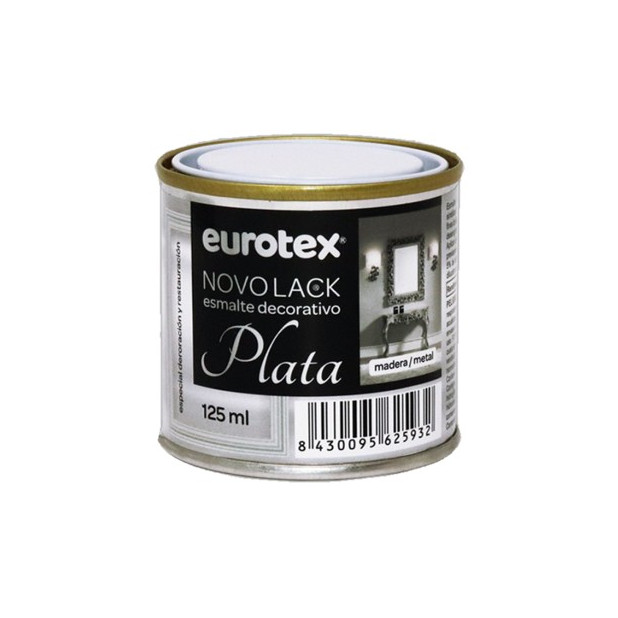NOVOLACK ESMALTE SINTETICO PLATA 125ML