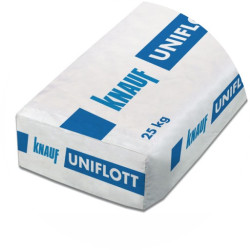 PASTA JUNTAS SIN CINTA UNIFLOTT 25 KG.