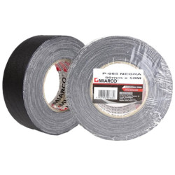 CINTA AMERICANA TELA NEGRA 30MMx50MTS