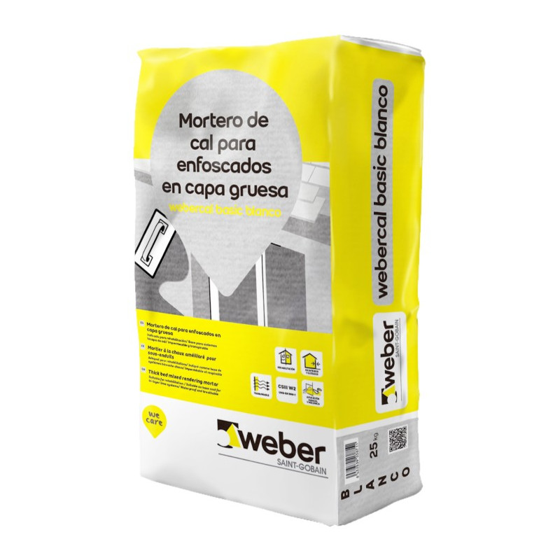 WEBER BASIC BLANCO 25KG