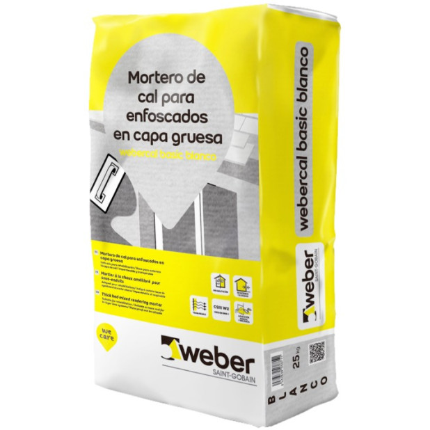 WEBER BASIC BLANCO 25KG