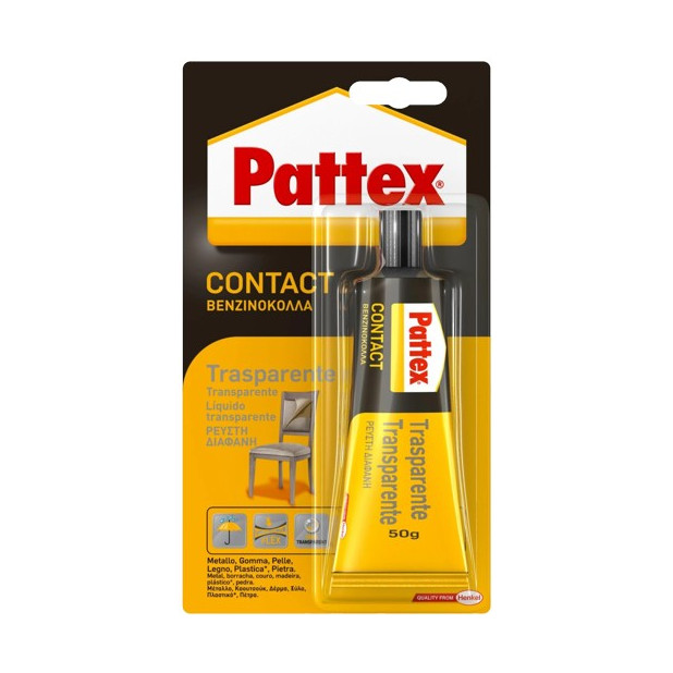 PATTEX CONTACTO TRANSP. 50G.