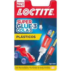 LOCTITE SG3 ESPECIAL PLASTICOS 2G