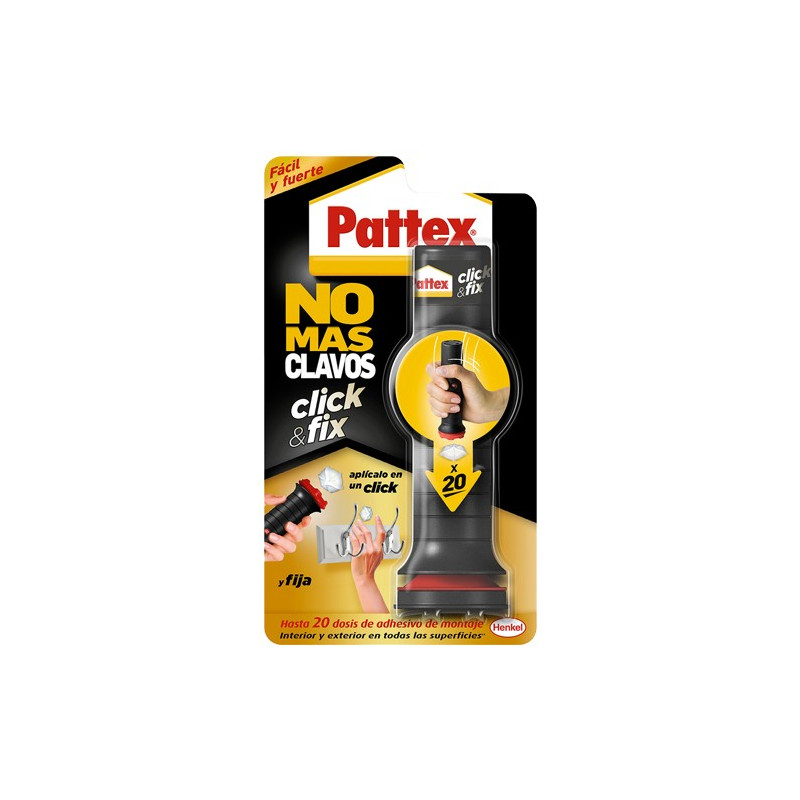 PATTEX NO MAS CLAVOS CLICK&FIX 30G