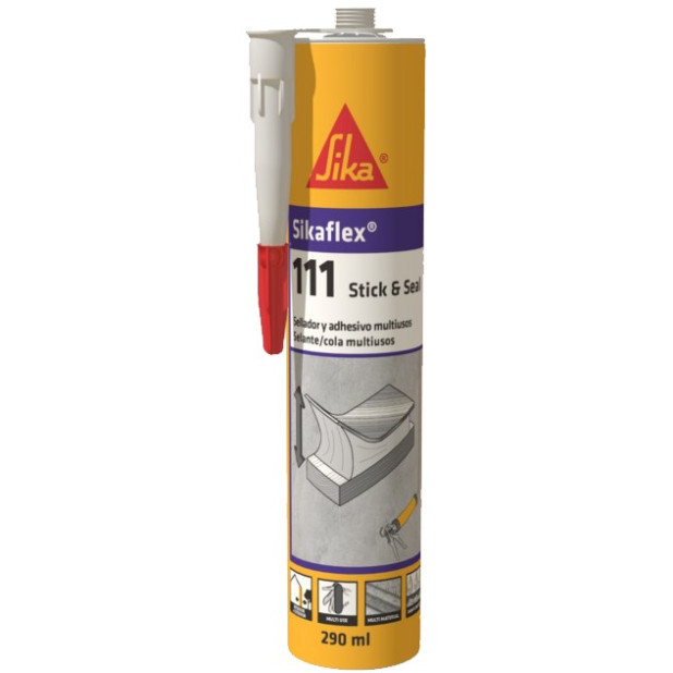 SIKAFLEX 111 STICK  NEGRO 290ML.
