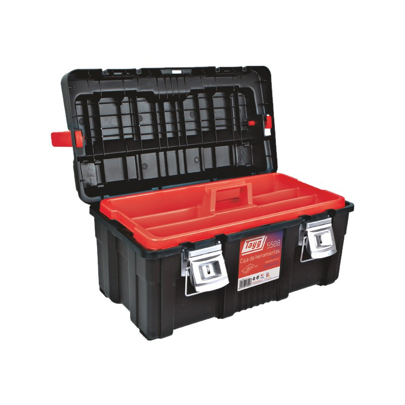 CAJA HERRAMIENTAS C/BANDEJA 550B