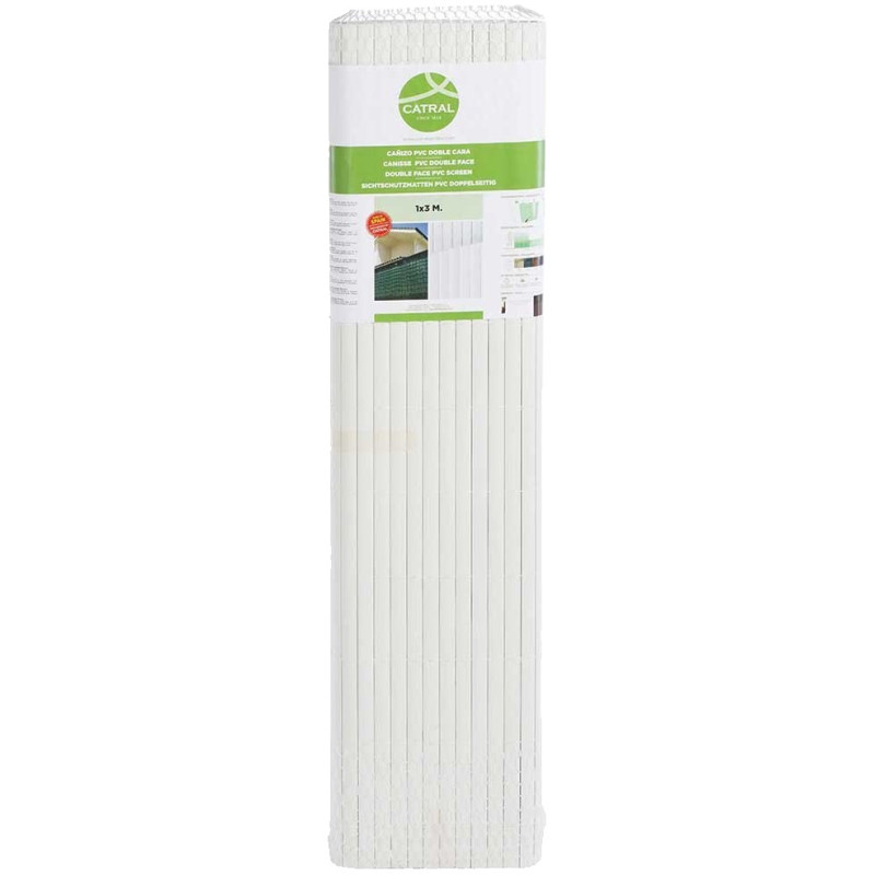 CAÑIZO PVC D/CARA 1x5 BLANCO