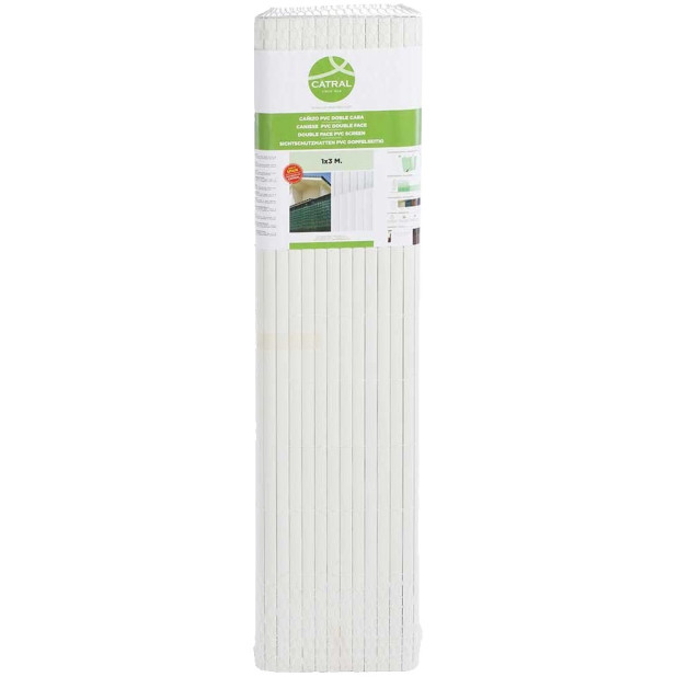 CAÑIZO PVC D/CARA 1x5 BLANCO