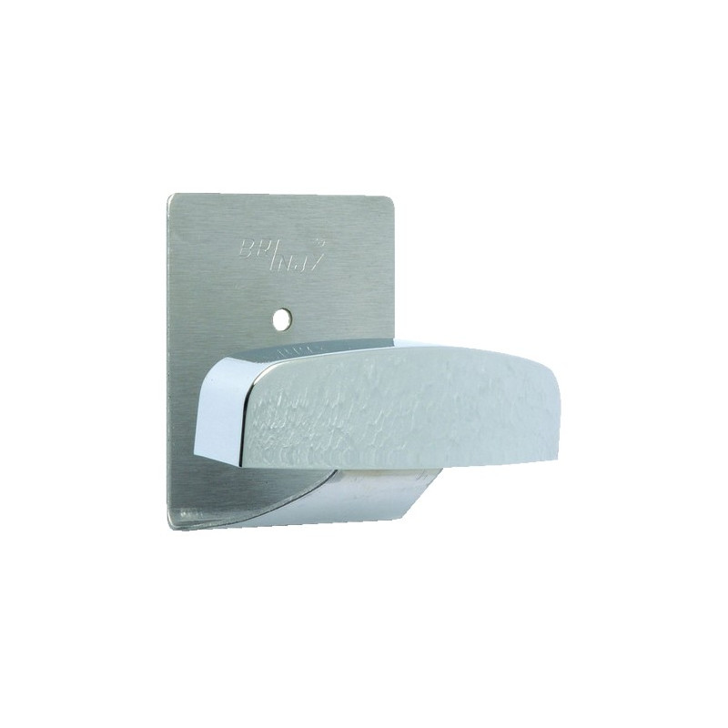 PERCHA GRANDE INOX ADHESIVA CROMO 2UND