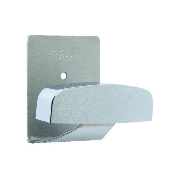 PERCHA GRANDE INOX ADHESIVA CROMO 2UND