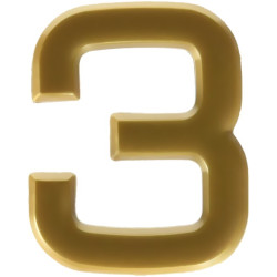 NUMERO 3 ABS ORO