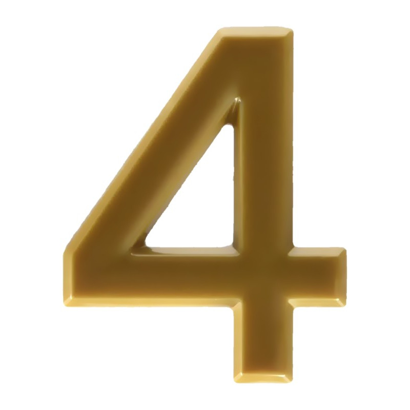 NUMERO 4 ABS ORO