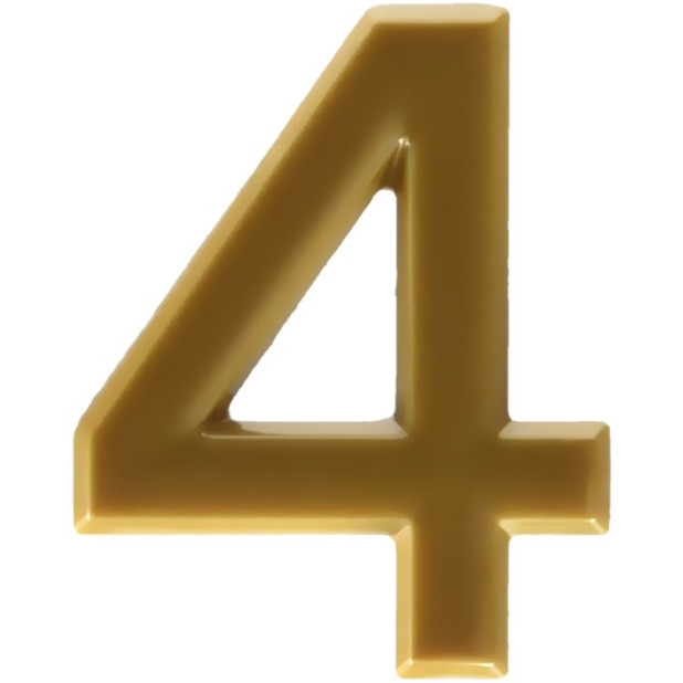 NUMERO 4 ABS ORO
