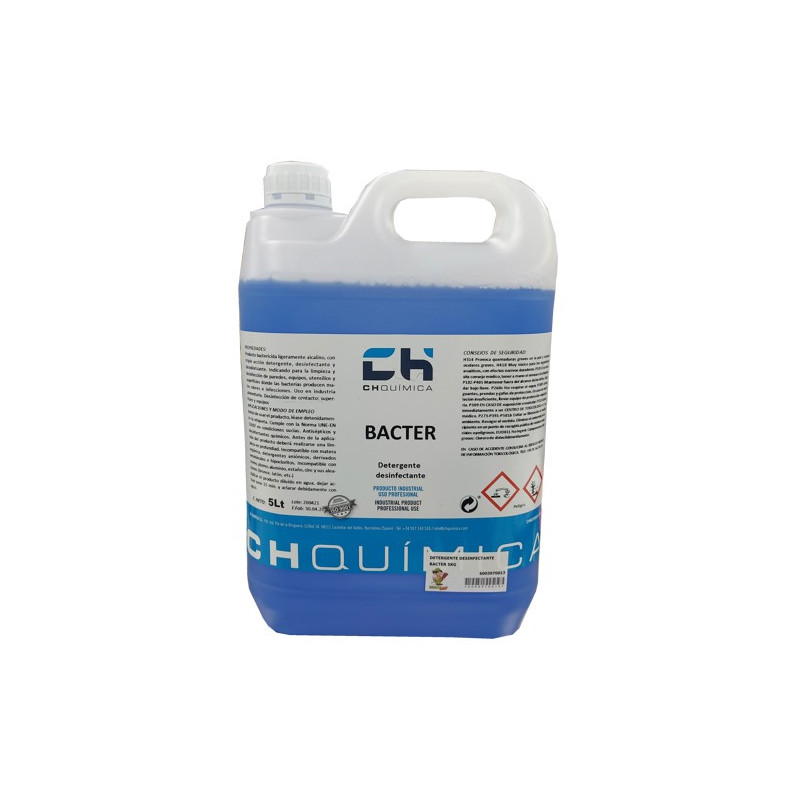 DETERGENTE DESINFECTANTE BACTER 5KG (DESCAT.)