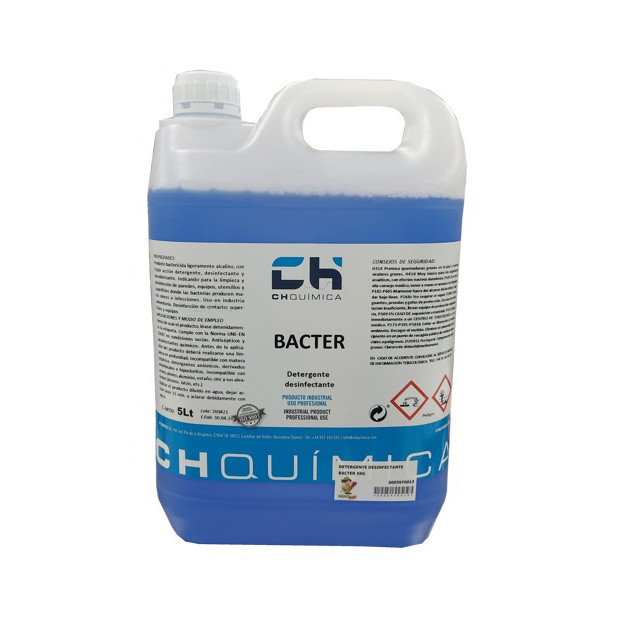 DETERGENTE DESINFECTANTE BACTER 5KG (DESCAT.)
