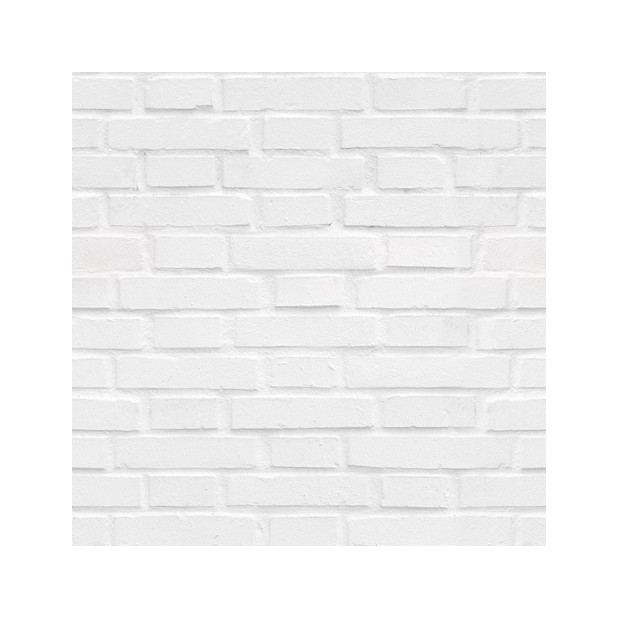 PAPEL VINILICO ADHESIVO LADRILLO BLANCO 65cmx3m