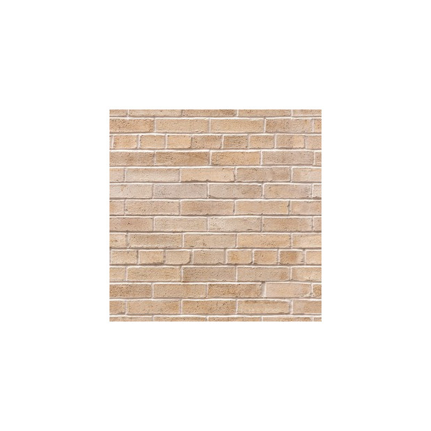 PAPEL VINILICO ADHESIVO LADRILLO BEIGE 65cmx3m