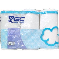 PAPEL HIGIENICO 6 ROLLOS 2 CAPAS (6 und.)