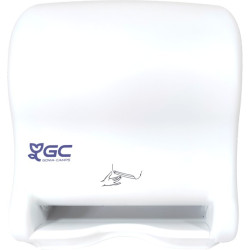 DISPENSADOR SECAMANOS ELECTRONICO BLANCO