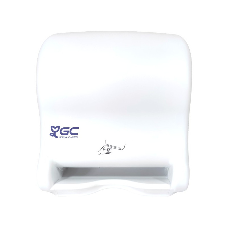 DISPENSADOR SECAMANOS ELECTRONICO BLANCO