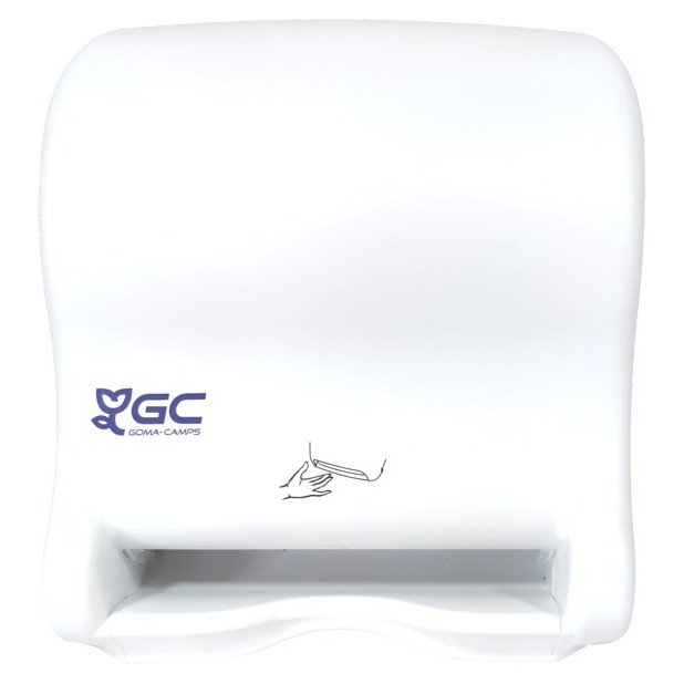 DISPENSADOR SECAMANOS ELECTRONICO BLANCO