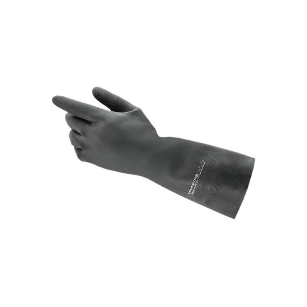 GUANTES NEOPRENO FLOC. 0,65  T.9