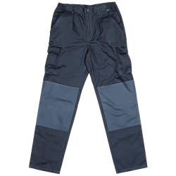 PANTALON 5 BOLS. 100% ALGO. GRIS T-44