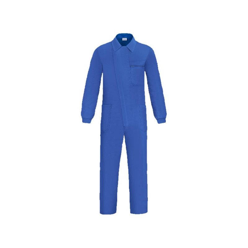 BUZO POLICOTON 50%-50% AZULINA T-54