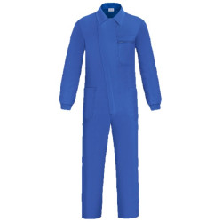 BUZO POLICOTON 50%-50% AZULINA T-56