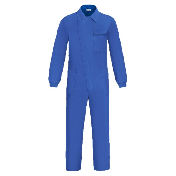 BUZO POLICOTON 50%-50% AZULINA T-58