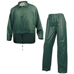 TRAJE AGUA VERDE NYLON/PVC T-L