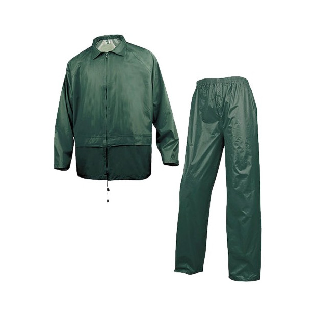 TRAJE AGUA VERDE NYLON/PVC T-XL