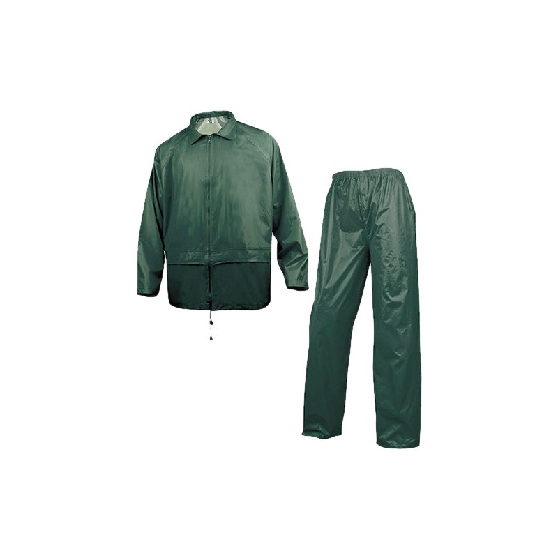 TRAJE AGUA VERDE NYLON/PVC T-2 XL