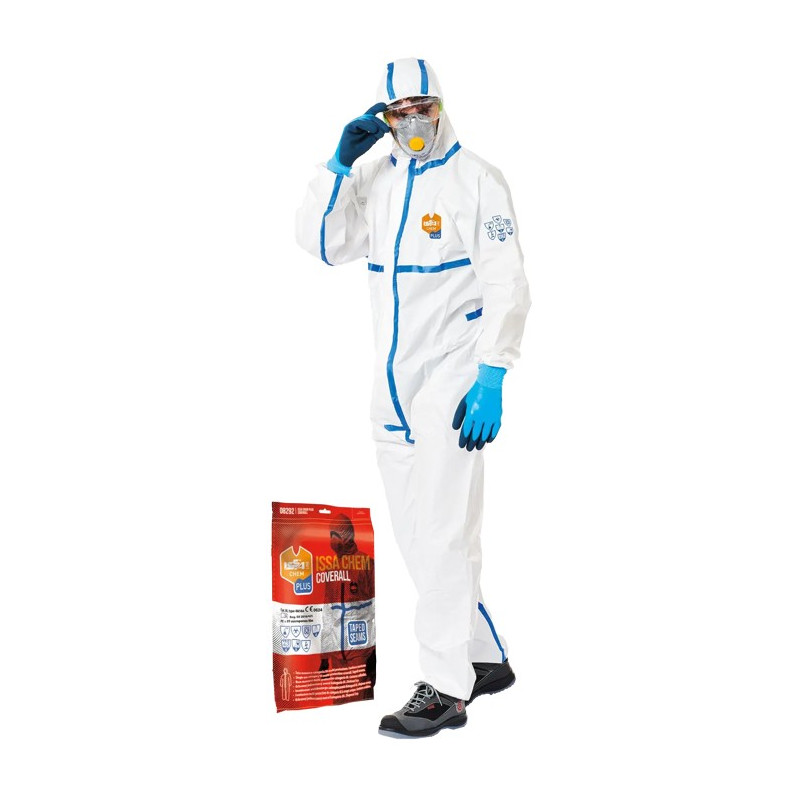 BUZO DESECHABLE ISSA CHEM PLUS T.XXL