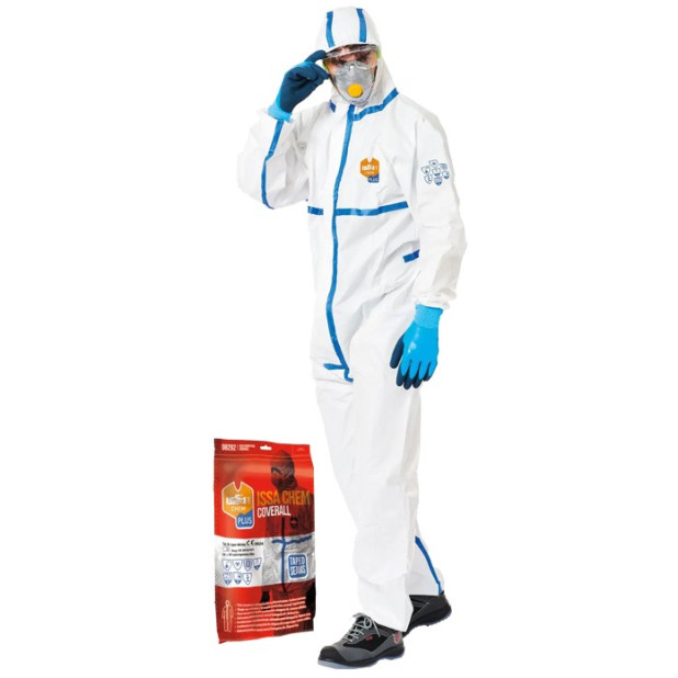 BUZO DESECHABLE ISSA CHEM PLUS T.XXL