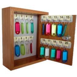 ARMARIO LLAVEROS 20LLAVES ROBLE