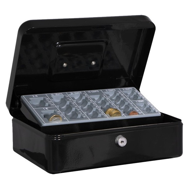CAJA CAUDALES-14 NEGRO