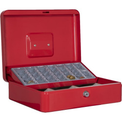 CAJA CAUDALES-13 ROJO