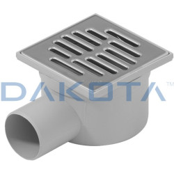 SUMIDERO SIF.115X115 SALIDA LAT.GRIS