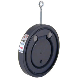 VALVULA CLAPETA PVC-U D.160