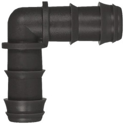 CODO 90º D.16MM GOTEO PP NEGRO (20UN)